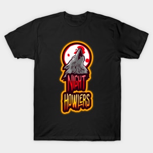 Night Howlers Gaming Design T-shirt Coffee Mug Apparel Notebook Sticker Gift Mobile Cover T-Shirt